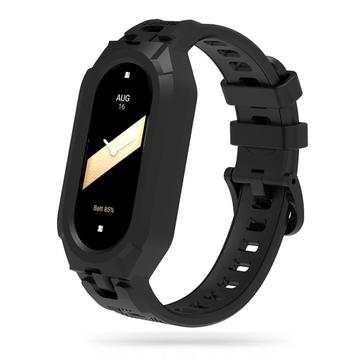 Xiaomi Smart Band 8/9 NFC Tech-Protect Armour Riem & Hoesje - Zwart