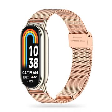 Xiaomi Smart Band 8/9 NFC Tech-Protect Milanese band - roségoud