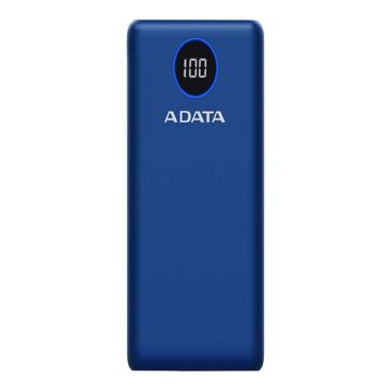 ADATA P20000QCD Powerbank 20000mAh - Blauw