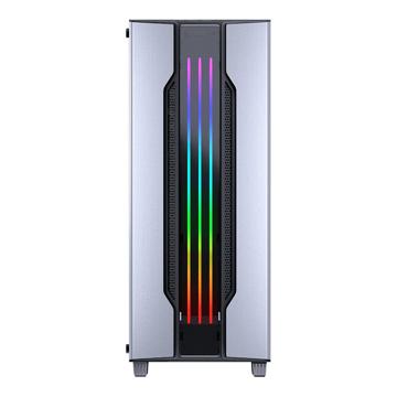 Cougar Gemini M Toren Micro-ATX Geen Voeding - Zwart / Zilver