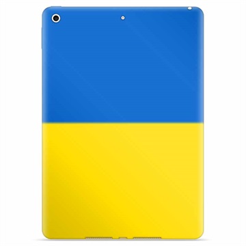 iPad 10.2 2019/2020/2021 TPU-hoesje OekraÃ¯ense vlag - geel en lichtblauw