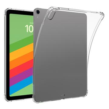 iPad Air 12.9 (2024) Anti-Slip TPU Hoesje - Doorzichtig