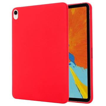 iPad Mini (2021) Vloeibare Siliconen Hoesje - Rood