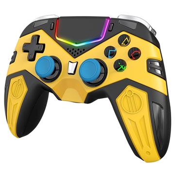 iPega 4019A PS4/iOS Draadloze Controller - Geel / Zwart