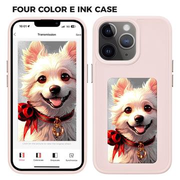 iPhone 11 Pro InkZone DIY E-Ink NFC hoesje - Roze