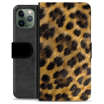 iPhone 11 Pro Premium Portemonnee Hoesje - Luipaard