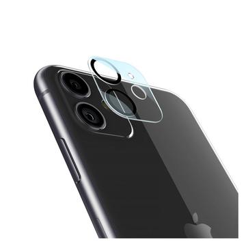 iPhone 12 Lippa Camera Lens Beschermer - 9H - Helder / Zwart