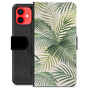 iPhone 12 mini Premium Portemonnee Hoesje - Tropic