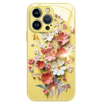 iPhone 12/12 Pro Bloem Boeket Hybride Hoesje - Geel