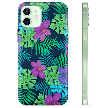 iPhone 12 TPU-hoesje - tropische bloem