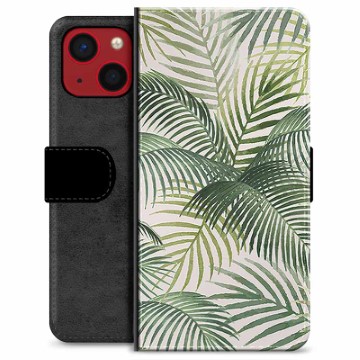 iPhone 13 Mini Premium Portemonnee Hoesje - Tropic