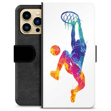 iPhone 13 Pro Max Premium Wallet Case - Slam Dunk