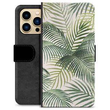 iPhone 13 Pro Max Premium Wallet Hoesje - Tropic