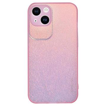 iPhone 14 Q.COO Aurora Hybride Hoesje - Roze