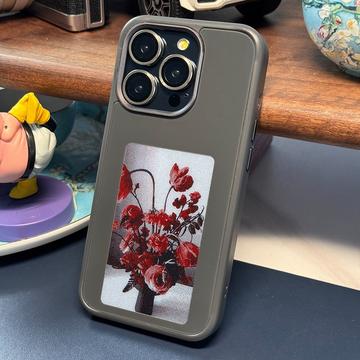 iPhone 15 DIY E-InkCase NFC Case - Zwart