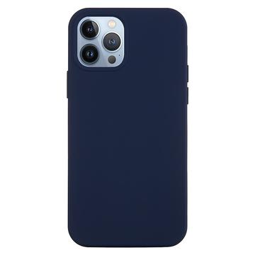 iPhone 15 Pro Max Liquid Silicone Hoesje - Donkerblauw