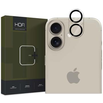 iPhone 16/16 Plus Hofi Cam Pro+ Cameralensbeschermer van Gehard Glas - Doorzichtig / Zwart