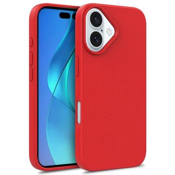 iPhone 16 Biologisch Afbreekbaar Hoesje - Rood