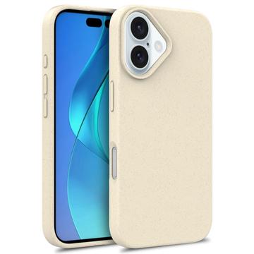 iPhone 16 Biologisch Afbreekbaar Hoesje - Beige