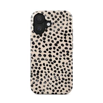 iPhone 16 Burga Tough Hybride Hoesje - Amandel Latte