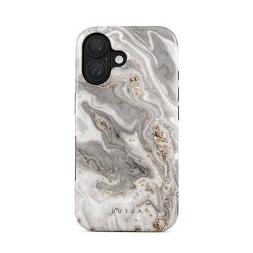 iPhone 16 Burga Tough Hybride Hoesje - Snowstorm