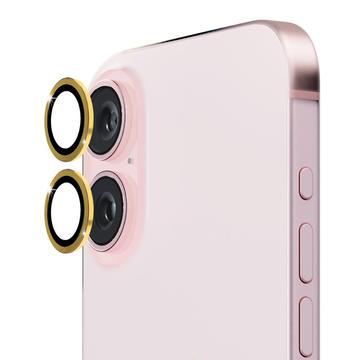 iPhone 16/16 Plus Hat Prince Camera Lens Glazen Protector - Goud