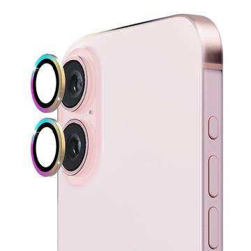 iPhone 16/16 Plus Hat Prince Camera Lens Glazen Protector - Kleurrijke