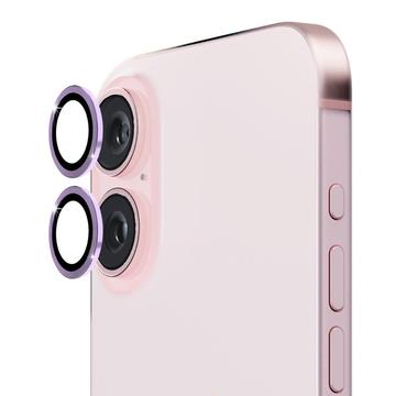 iPhone 16/16 Plus Hat Prince Camera Lens Glazen Protector - Paars