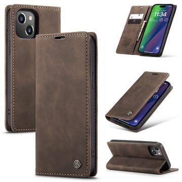 iPhone 16 Plus Caseme 013 Series Portemonnee Hoesje - Koffie