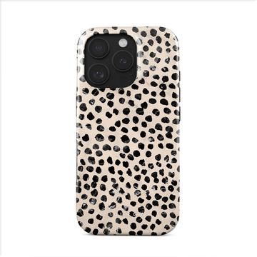 iPhone 16 Pro Burga Tough Hybride Hoesje - Amandel Latte