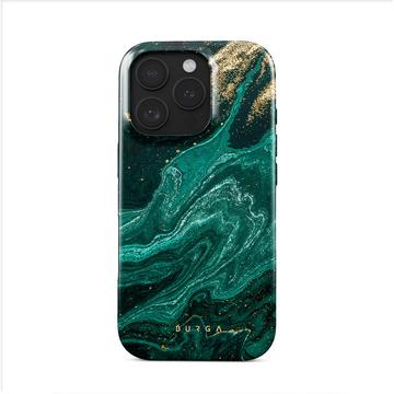 Burga Tough Case geschikt voor Apple iPhone 16 Pro - Emerald Pool