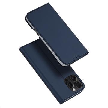 iPhone 16 Pro Dux Ducis Skin Pro Flip Hoesje - Blauw