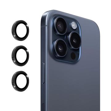 iPhone 16 Pro/16 Pro Max Hat Prince Camera Lens Glazen Protector - Zwart