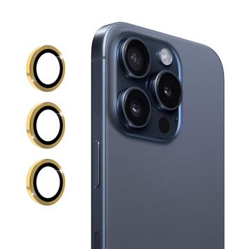 iPhone 16 Pro/16 Pro Max Hat Prince Camera Lens Glazen Protector - Goud