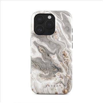 iPhone 16 Pro Max Burga Tough Hybride Hoesje - Snowstorm