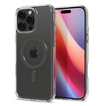 Spigen Ultra Hybrid MagFit - Hoesje Geschikt voor Apple iPhone 16 Pro Max - Compatibel met MagSafe - Back Cover Graphite