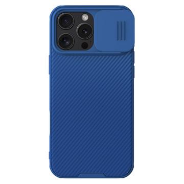 iPhone 16 Pro Nillkin CamShield Pro Hybride Hoesje - Blauw