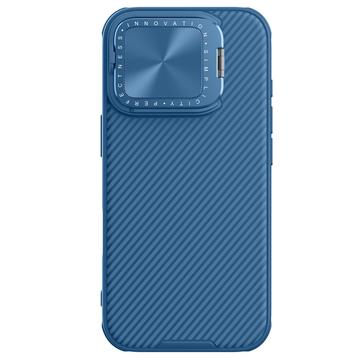 iPhone 16 Pro Nillkin CamShield Prop Hybride Hoesje - Blauw