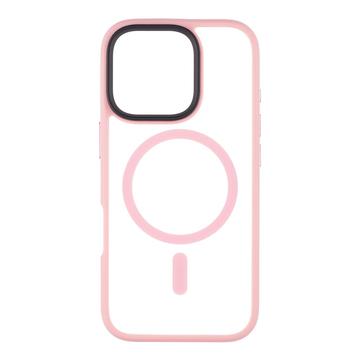 iPhone 16 Pro Tactical MagForce Hyperstealth Hybride Hoesje - Roze