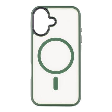 iPhone 16 Tactical MagForce Hyperstealth Hybride Hoesje - Bosgroen