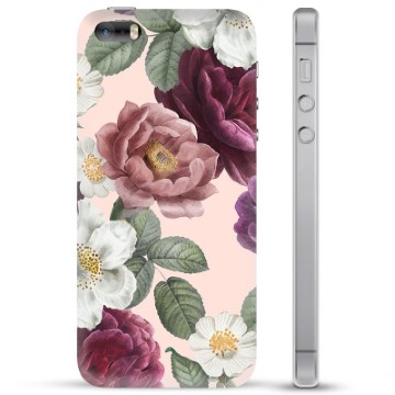 iPhone 5/5S/SE TPU Hoesje - Romantische Bloemen