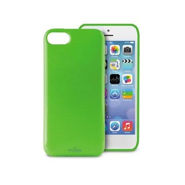 iPhone 5C Puro Plasma Siliconen Hoesje - Doorzichtig Groen