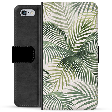 iPhone 6/6S Premium Portemonnee Hoesje - Tropic