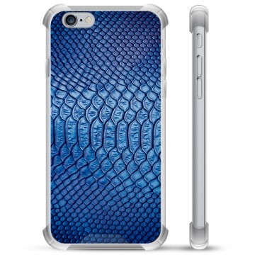 iPhone 6 Plus / 6S Plus hybride hoesje - leer