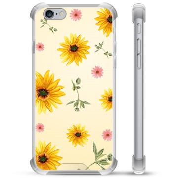 iPhone 6 Plus / 6S Plus hybride hoesje - Zonnebloem