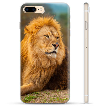 iPhone 7 Plus / iPhone 8 Plus TPU-hoesje - Leeuw