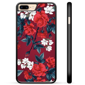 iPhone 7 Plus / iPhone 8 Plus beschermhoes - Vintage bloemen