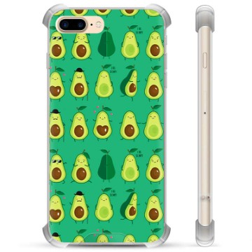 Hybride hoesje iPhone 7 Plus / iPhone 8 Plus - Avocadopatroon