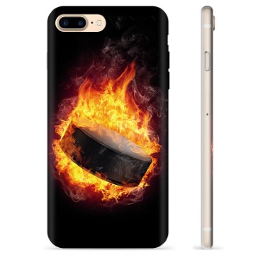 iPhone 7 Plus / iPhone 8 Plus TPU-hoesje - ijshockey