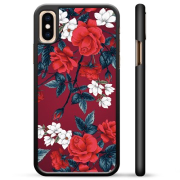 Beschermhoes voor iPhone X / iPhone XS - Vintage bloemen